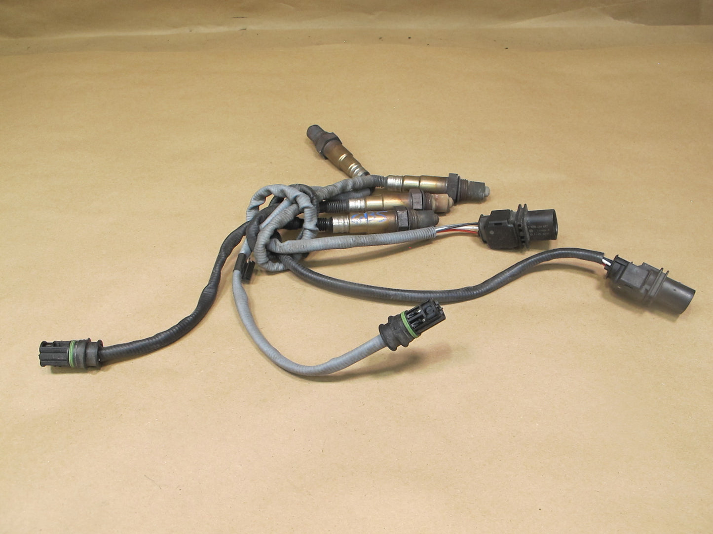 2006 BMW E63 E64 E60 N62N A/T Set of 4 Oxygen O2 Lambda Probe Sensor OEM