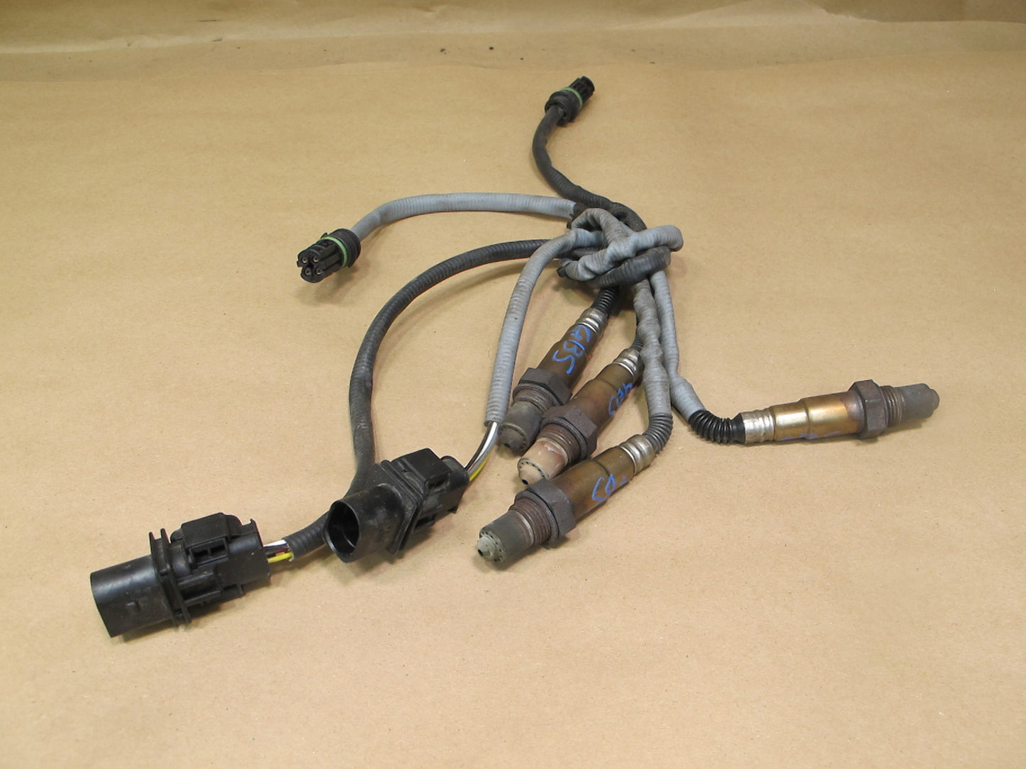 2006 BMW E63 E64 E60 N62N A/T Set of 4 Oxygen O2 Lambda Probe Sensor OEM