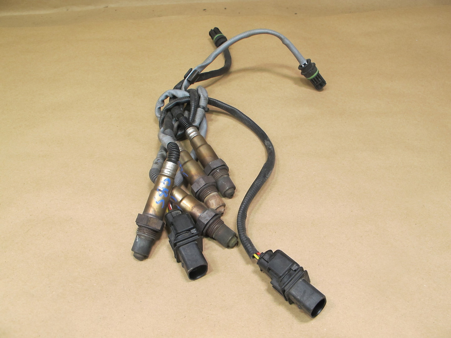 2006 BMW E63 E64 E60 N62N A/T Set of 4 Oxygen O2 Lambda Probe Sensor OEM