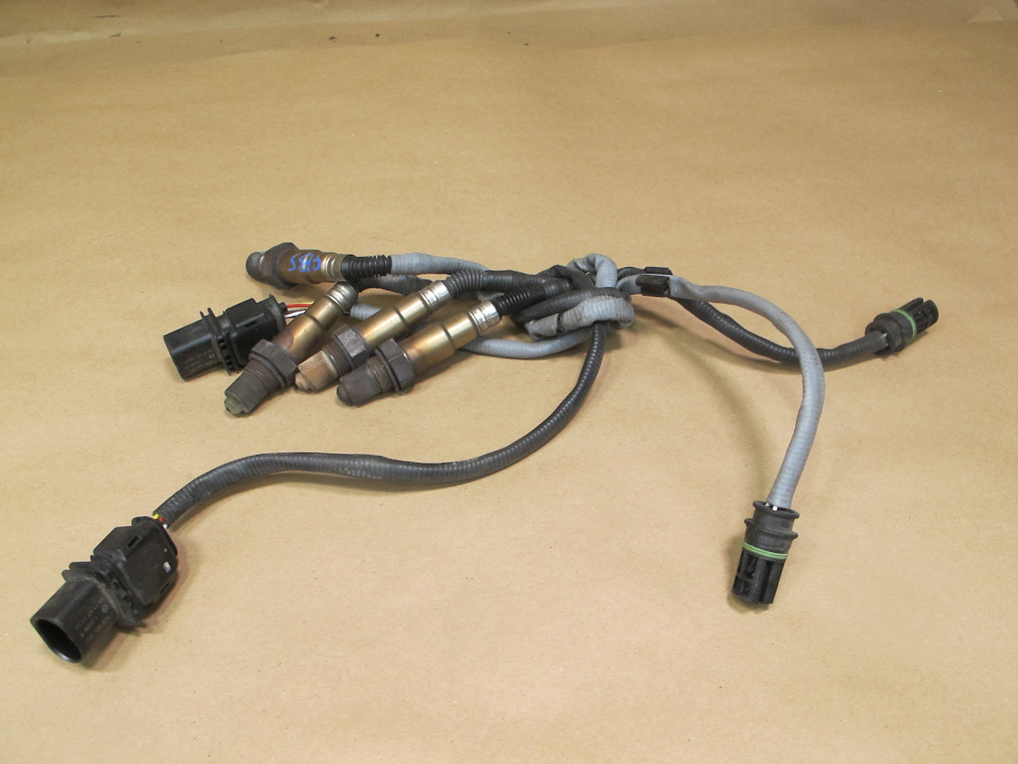 2006 BMW E63 E64 E60 N62N A/T Set of 4 Oxygen O2 Lambda Probe Sensor OEM