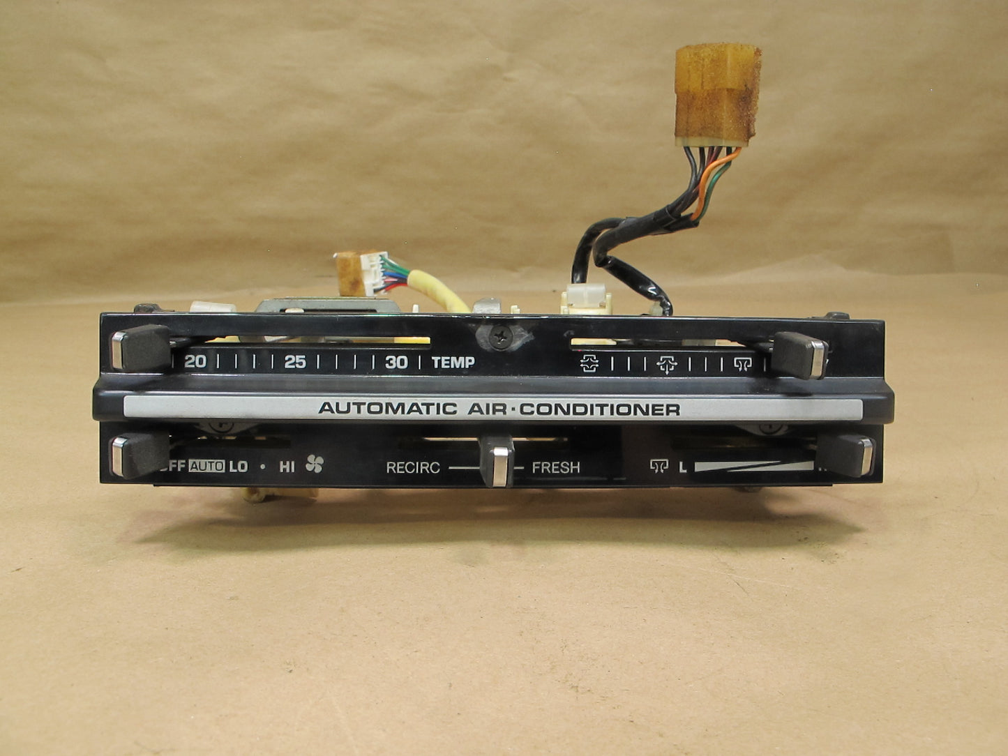 84-85 Toyota Supra MA67 A/C Heater Climate Control Switch Panel OEM