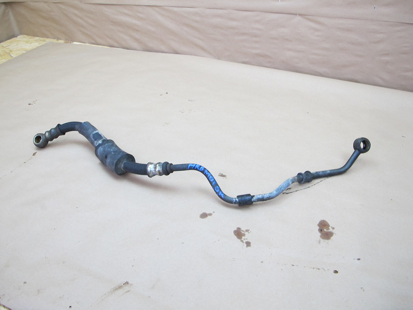 89-91 Mazda RX7 13B Engine Oil Cooler Hose Pipe Line OEM