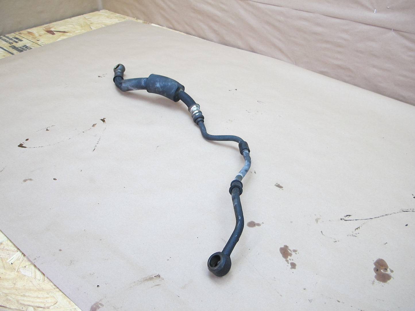 89-91 Mazda RX7 13B Engine Oil Cooler Hose Pipe Line OEM