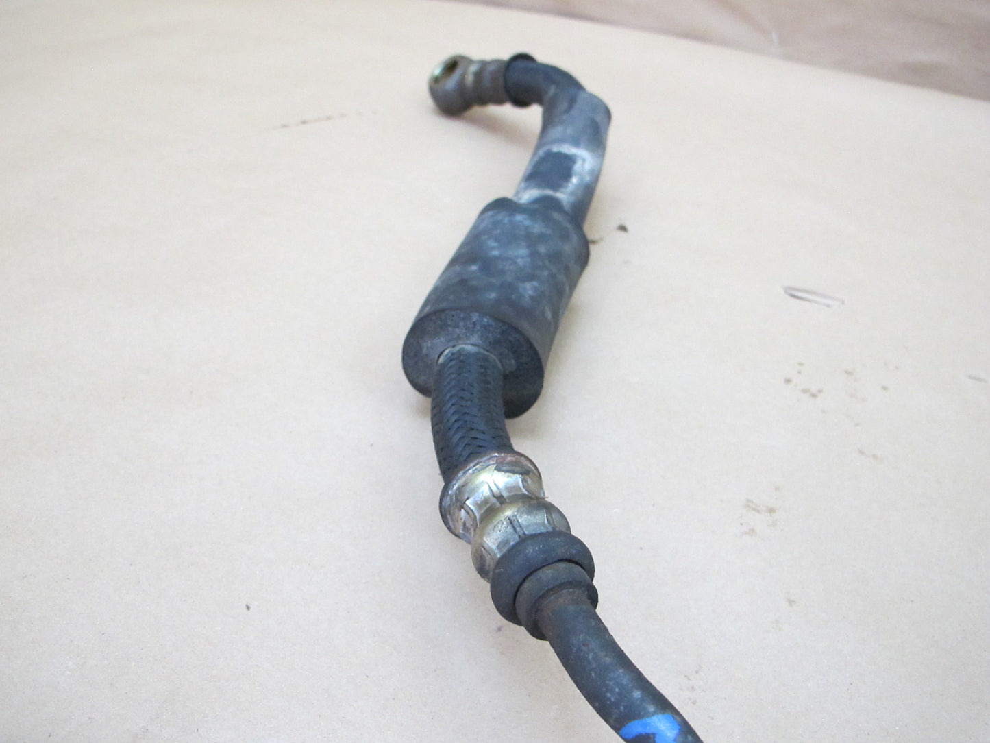 89-91 Mazda RX7 13B Engine Oil Cooler Hose Pipe Line OEM