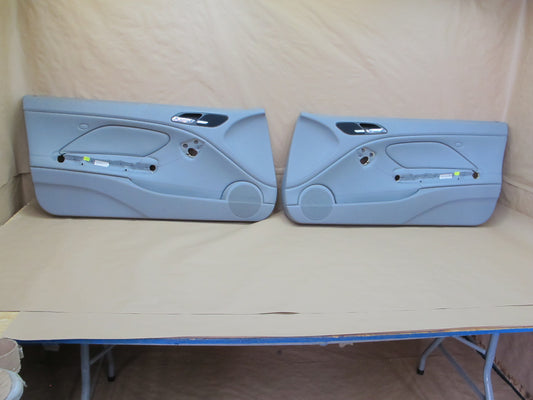 01-06 BMW E46 Coupe Convertible Set of 2 Left Right Door Trim Cover Panel OEM