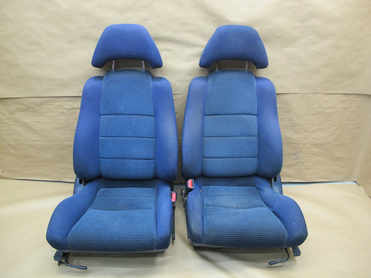 91-95 Toyota SW21L MR2 Set of 2 Front Left & Right Cloth Seat OEM