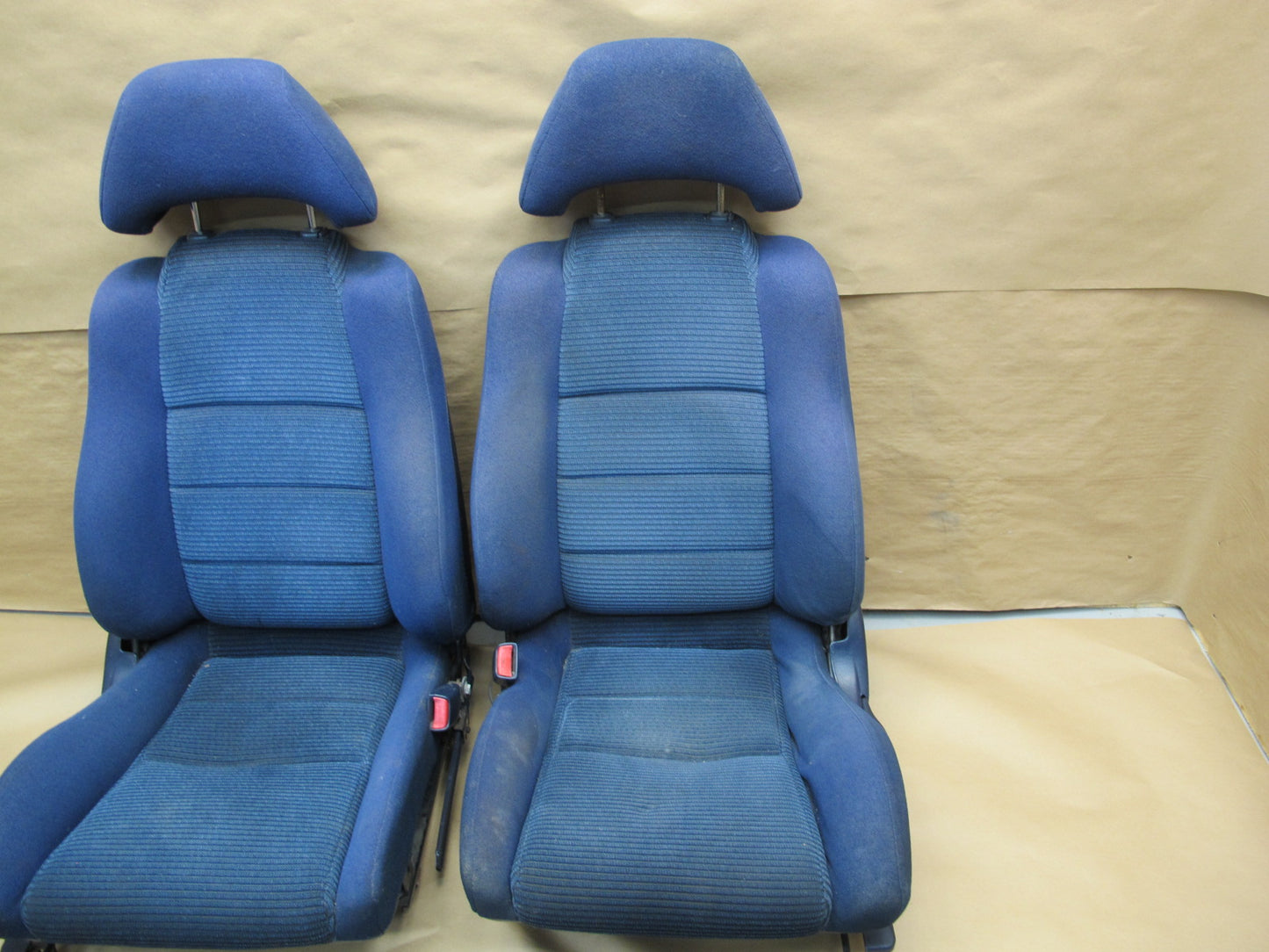 91-95 Toyota SW21L MR2 Set of 2 Front Left & Right Cloth Seat OEM