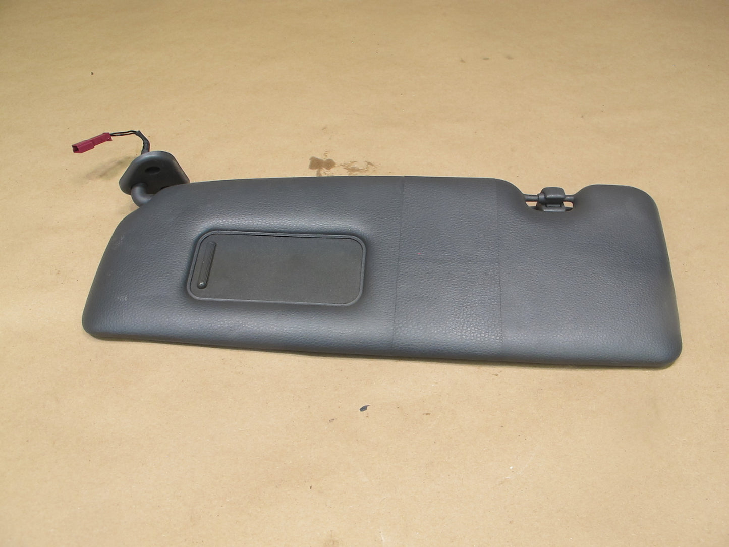 05-10 BMW E64 Convertible Set of 2 Front Right & Left Sunvisor Black OEM