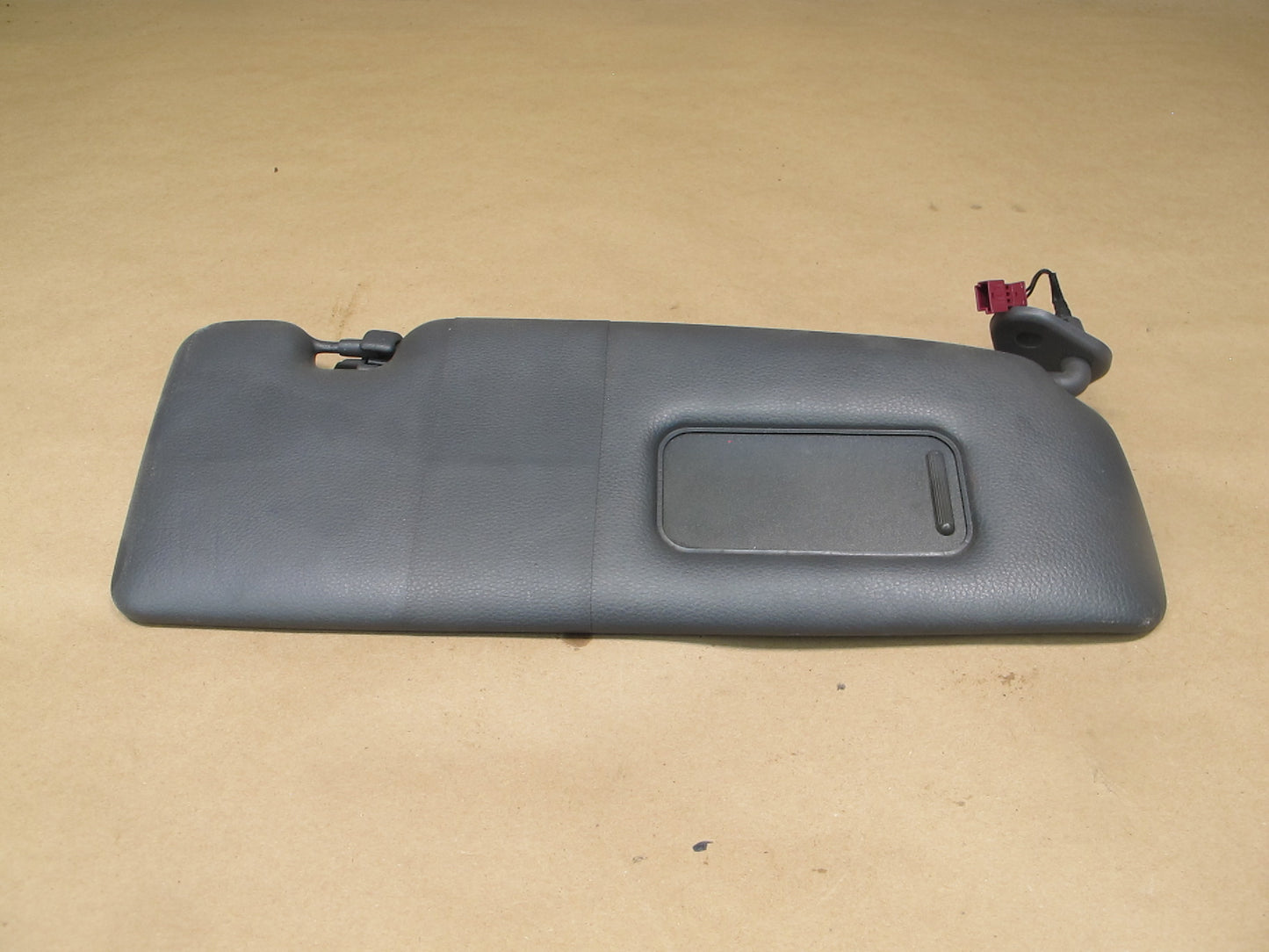 05-10 BMW E64 Convertible Set of 2 Front Right & Left Sunvisor Black OEM