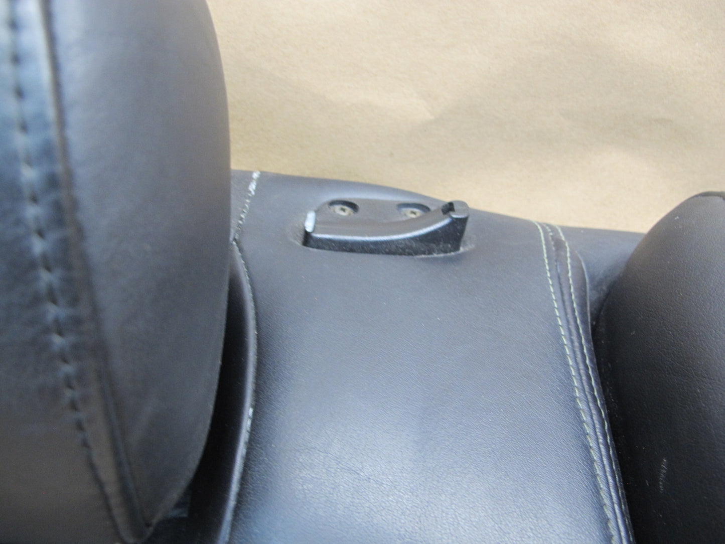 98-00 Lexus UCF20L LS400 Rear Upper & Lower Seat Cushion Leather Black OEM