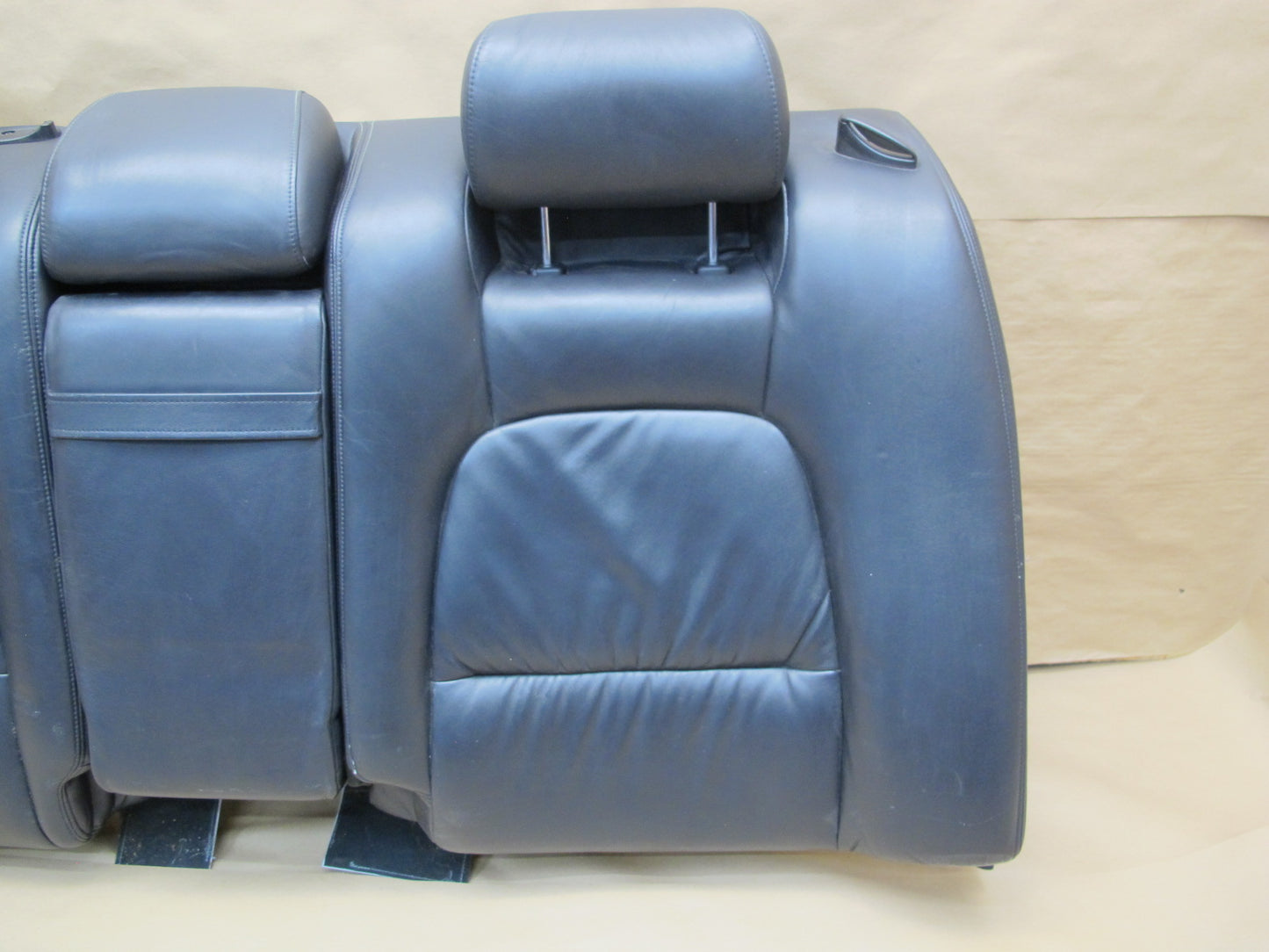 98-00 Lexus UCF20L LS400 Rear Upper & Lower Seat Cushion Leather Black OEM