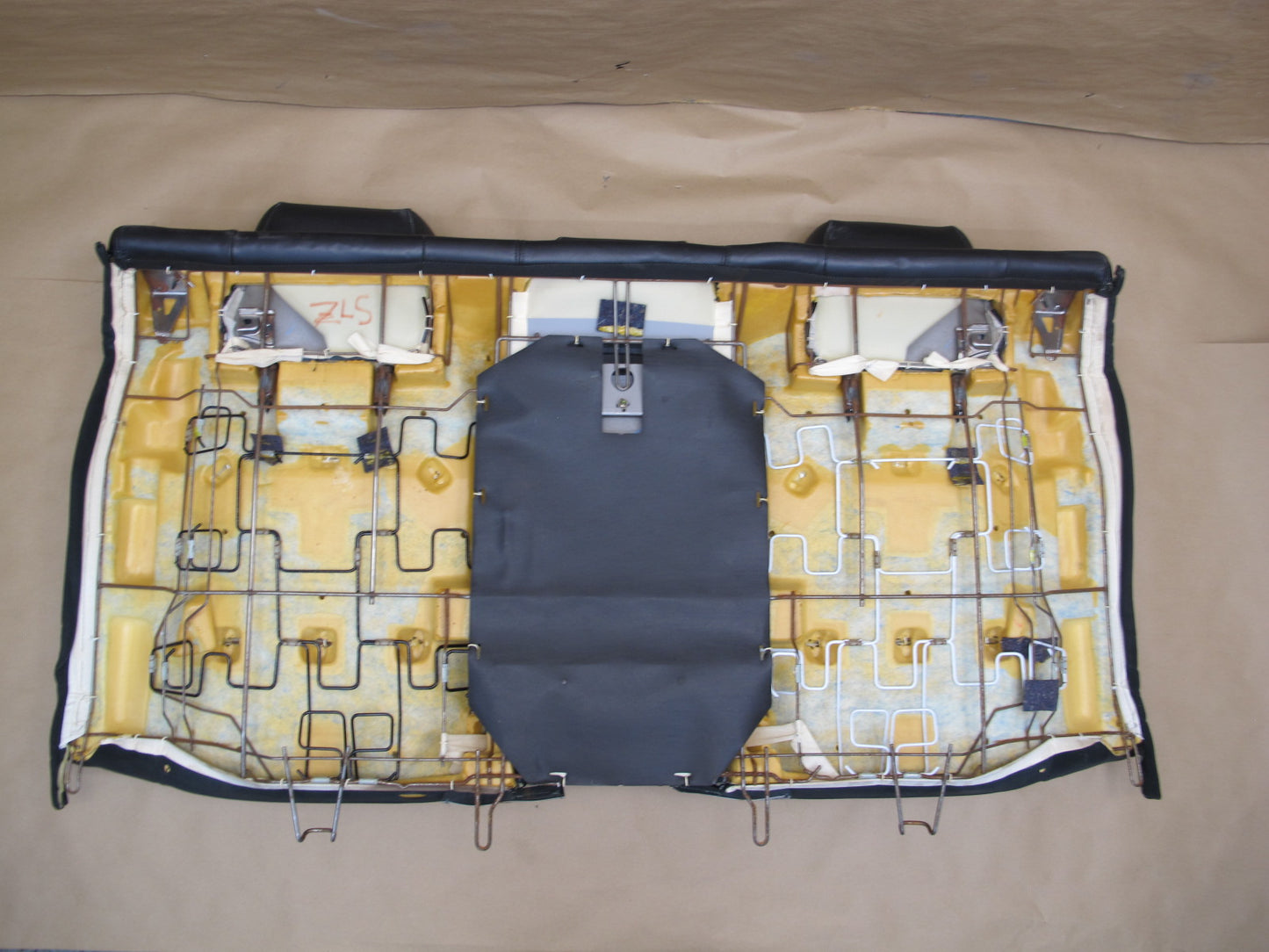 98-00 Lexus UCF20L LS400 Rear Upper & Lower Seat Cushion Leather Black OEM