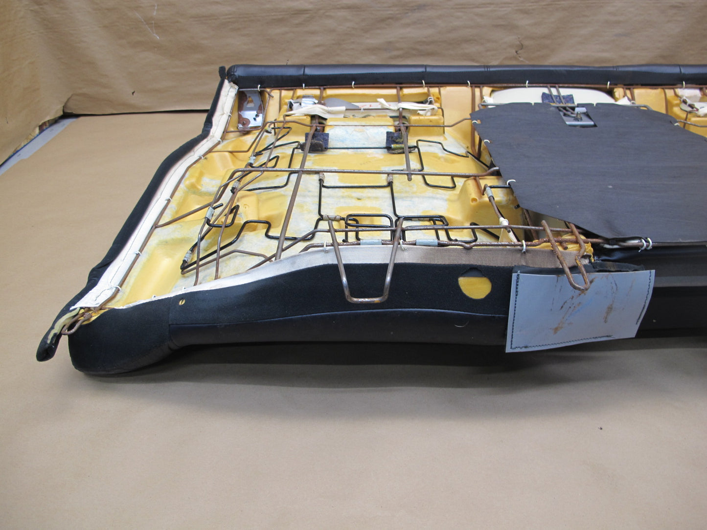 98-00 Lexus UCF20L LS400 Rear Upper & Lower Seat Cushion Leather Black OEM