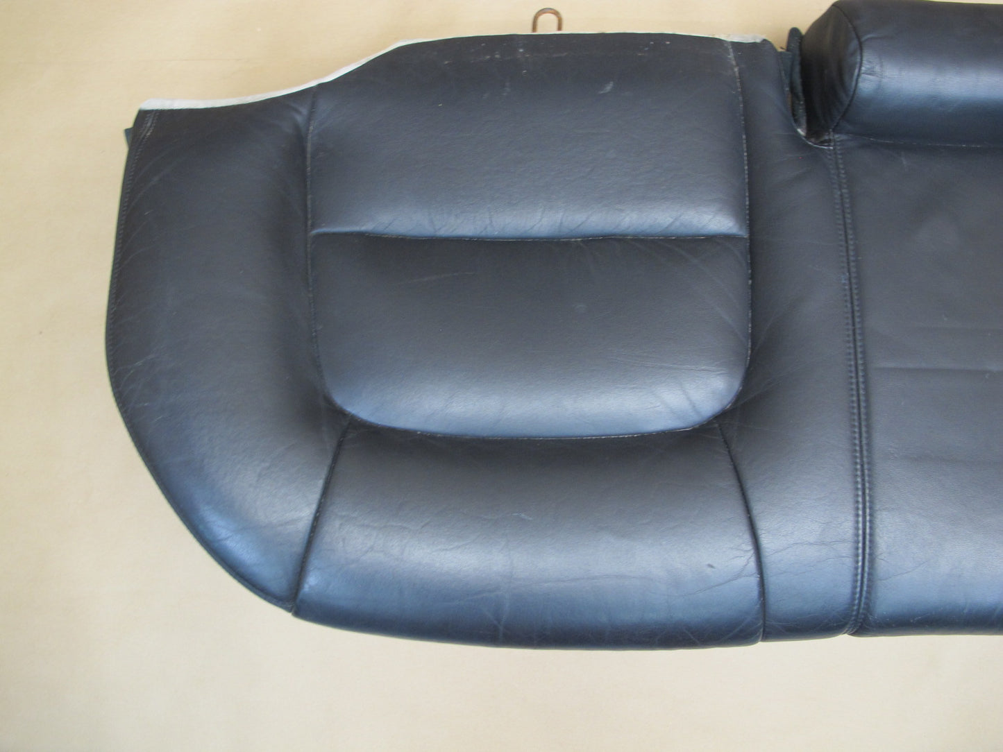 98-00 Lexus UCF20L LS400 Rear Upper & Lower Seat Cushion Leather Black OEM