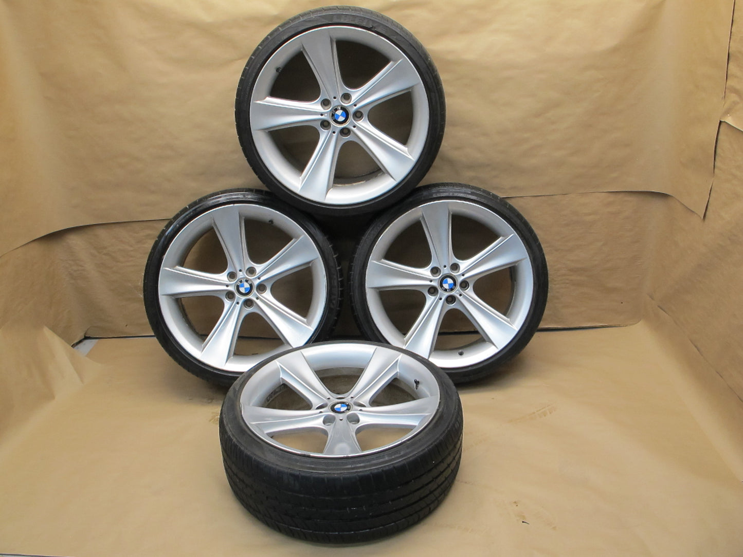 03-08 BMW E65 E66 Set of 4 Style 128 Factory R21" Wheel Rim 9Jx21 10Jx21 OEM