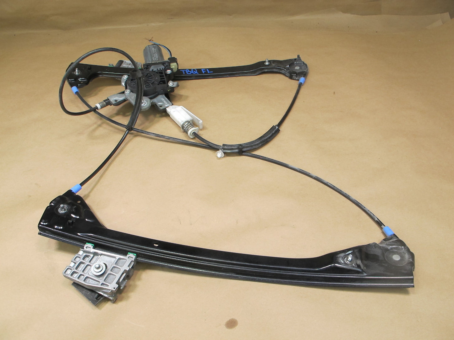 01-06 BMW E46 Coupe Convertible Left Door Window Regulator w Motor OEM