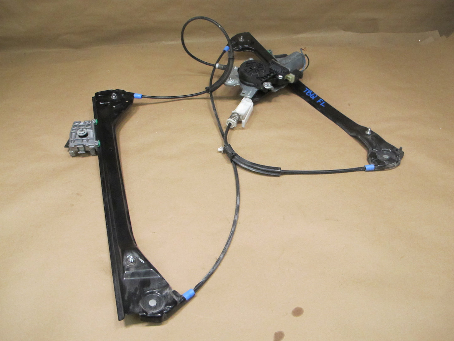 01-06 BMW E46 Coupe Convertible Left Door Window Regulator w Motor OEM