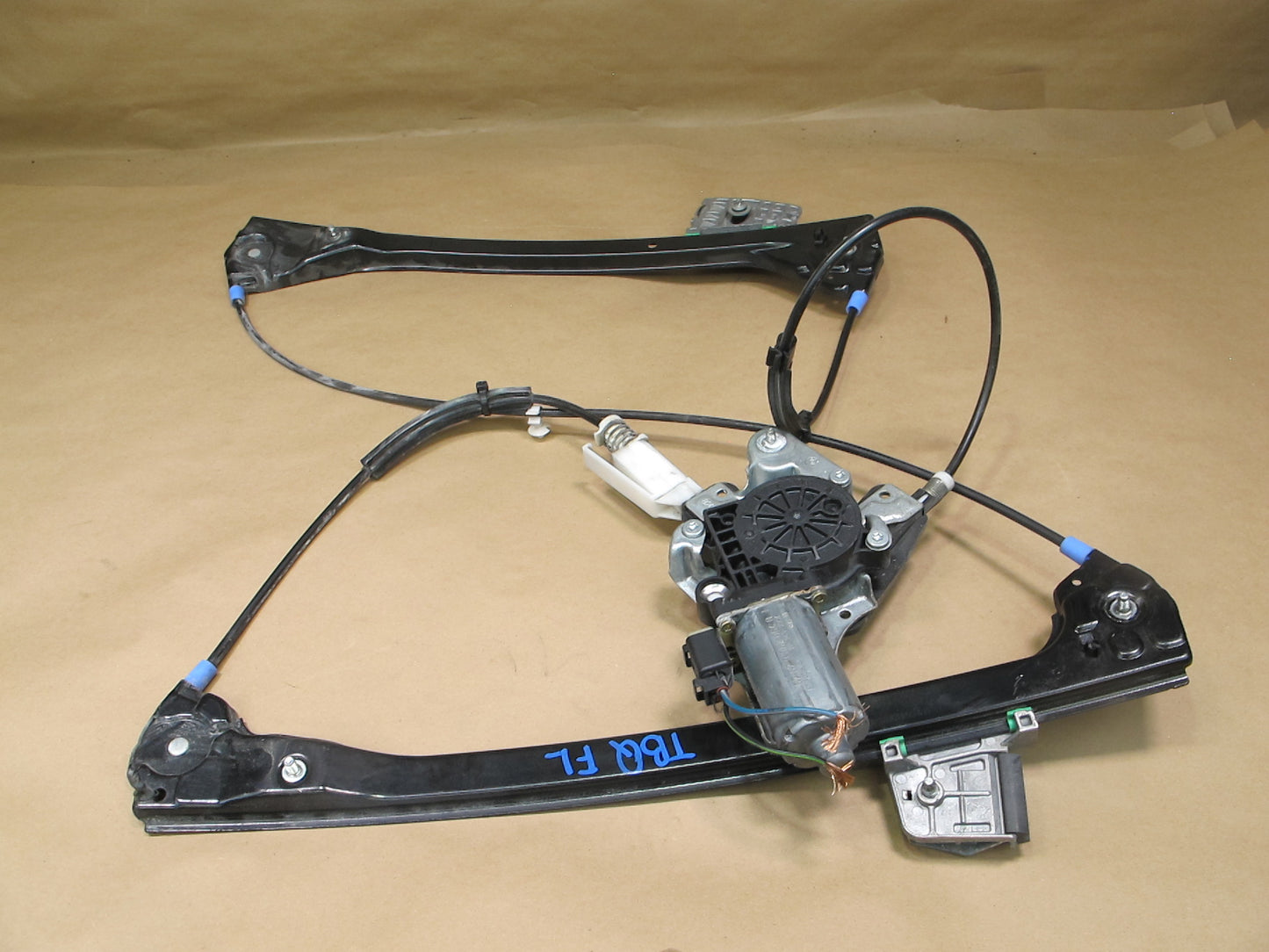 01-06 BMW E46 Coupe Convertible Left Door Window Regulator w Motor OEM