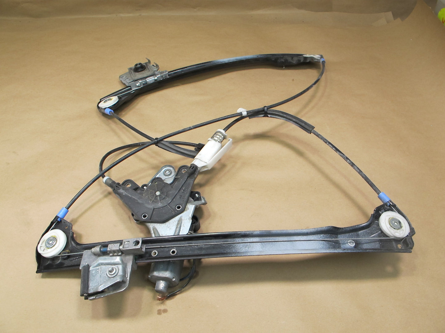 01-06 BMW E46 Coupe Convertible Left Door Window Regulator w Motor OEM