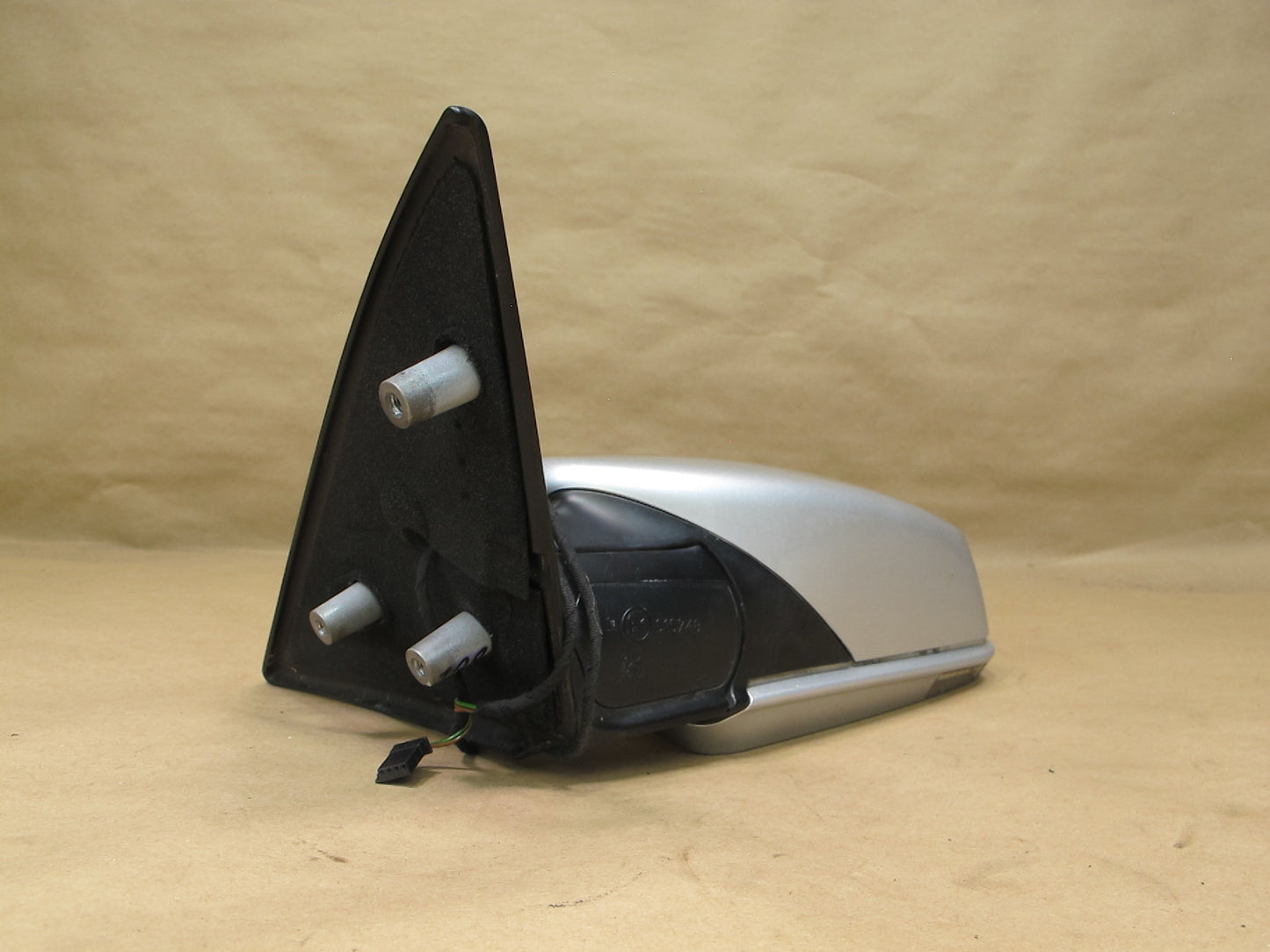 06-07 BMW E63 E64 Front Left Door Side View Auto Dim Power Mirror Silver OEM