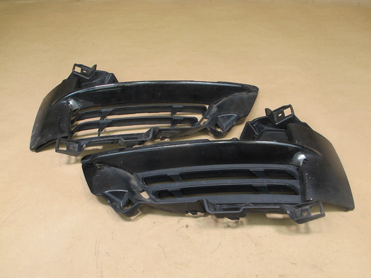 14-18 BMW F15 X5 50ix Set of 2 Front Bumper Left & Right Side Lower Grille OEM