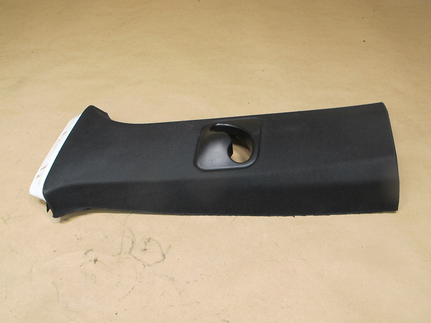 14-18 BMW F15 X5 Left Upper B Pillar Trim Cover Black OEM