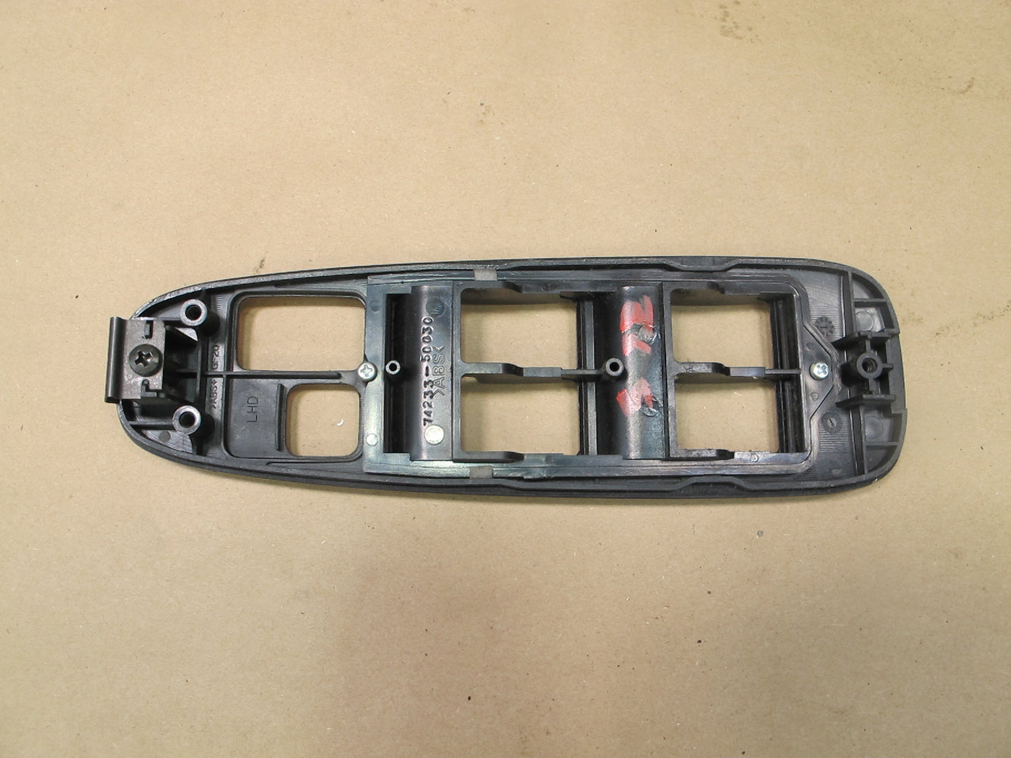 98-00 Lexus UCF20L LS400 8pcs Door Window Switch Woodgrain Trim Cover Set OEM