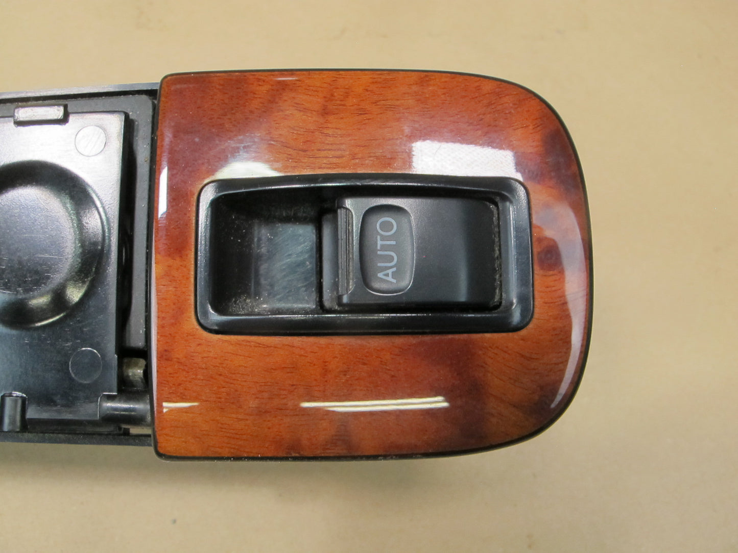 98-00 Lexus UCF20L LS400 8pcs Door Window Switch Woodgrain Trim Cover Set OEM