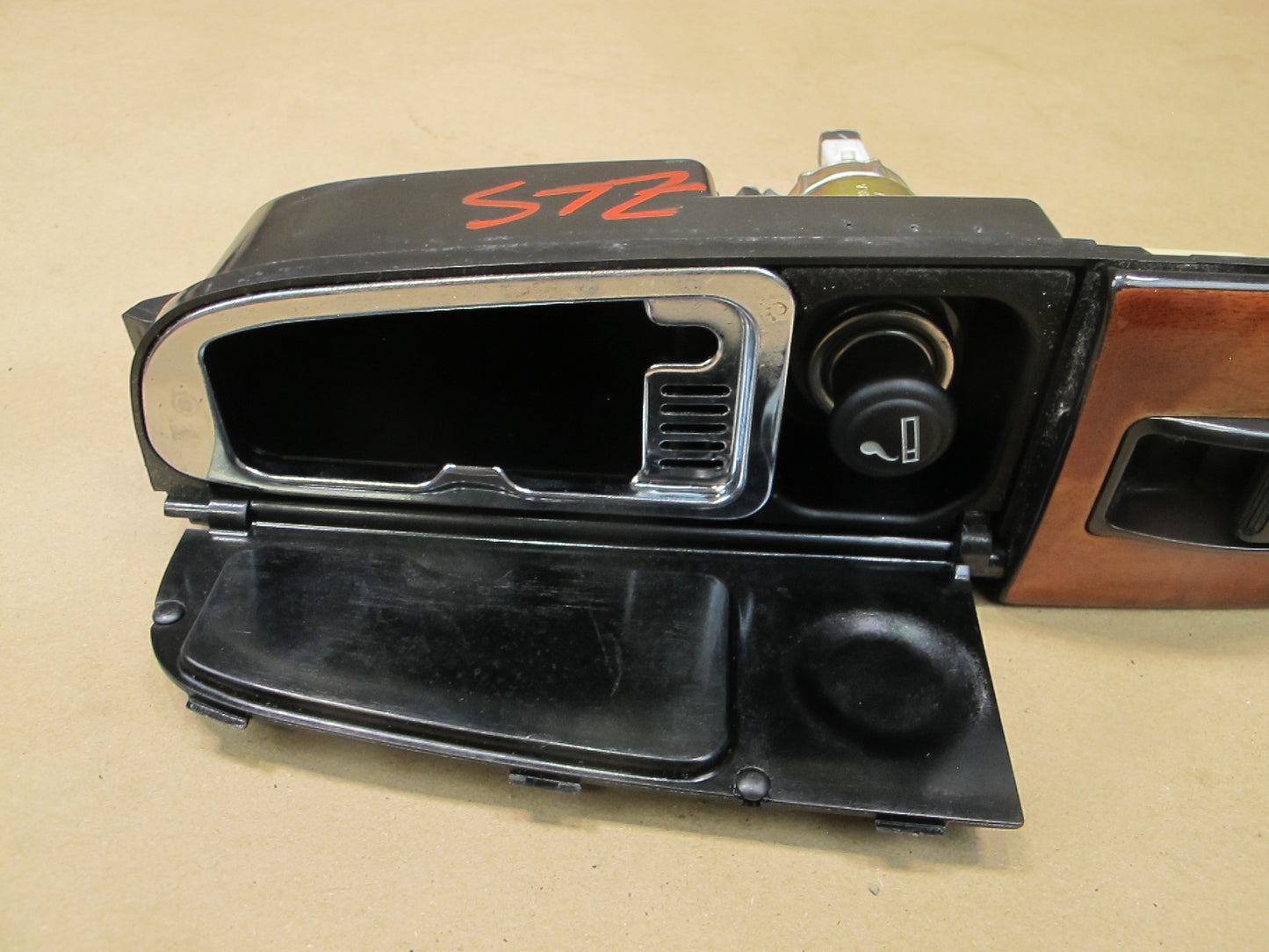 98-00 Lexus UCF20L LS400 8pcs Door Window Switch Woodgrain Trim Cover Set OEM
