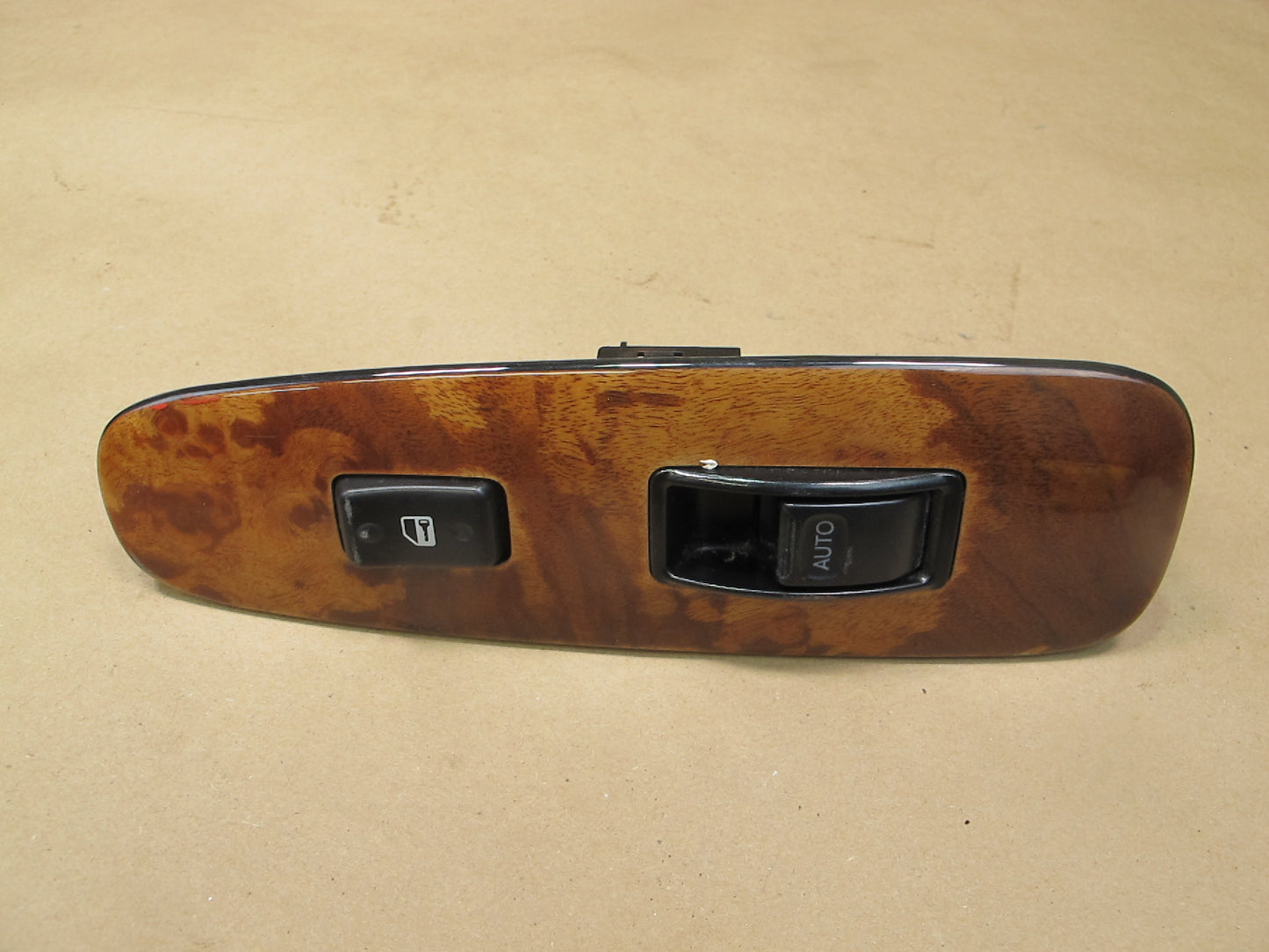 98-00 Lexus UCF20L LS400 8pcs Door Window Switch Woodgrain Trim Cover Set OEM