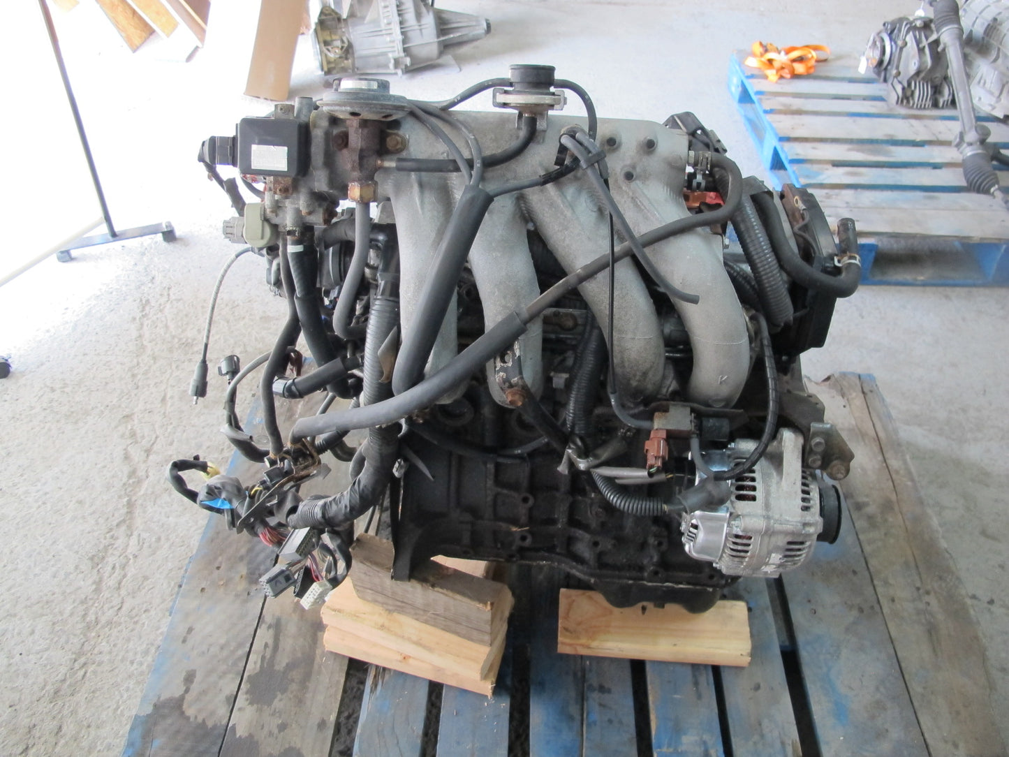 91-92 Toyota SW21L MR2 2.2L 5SFE VIN S 4TH Digit NON Turbo Engine Motor 102k