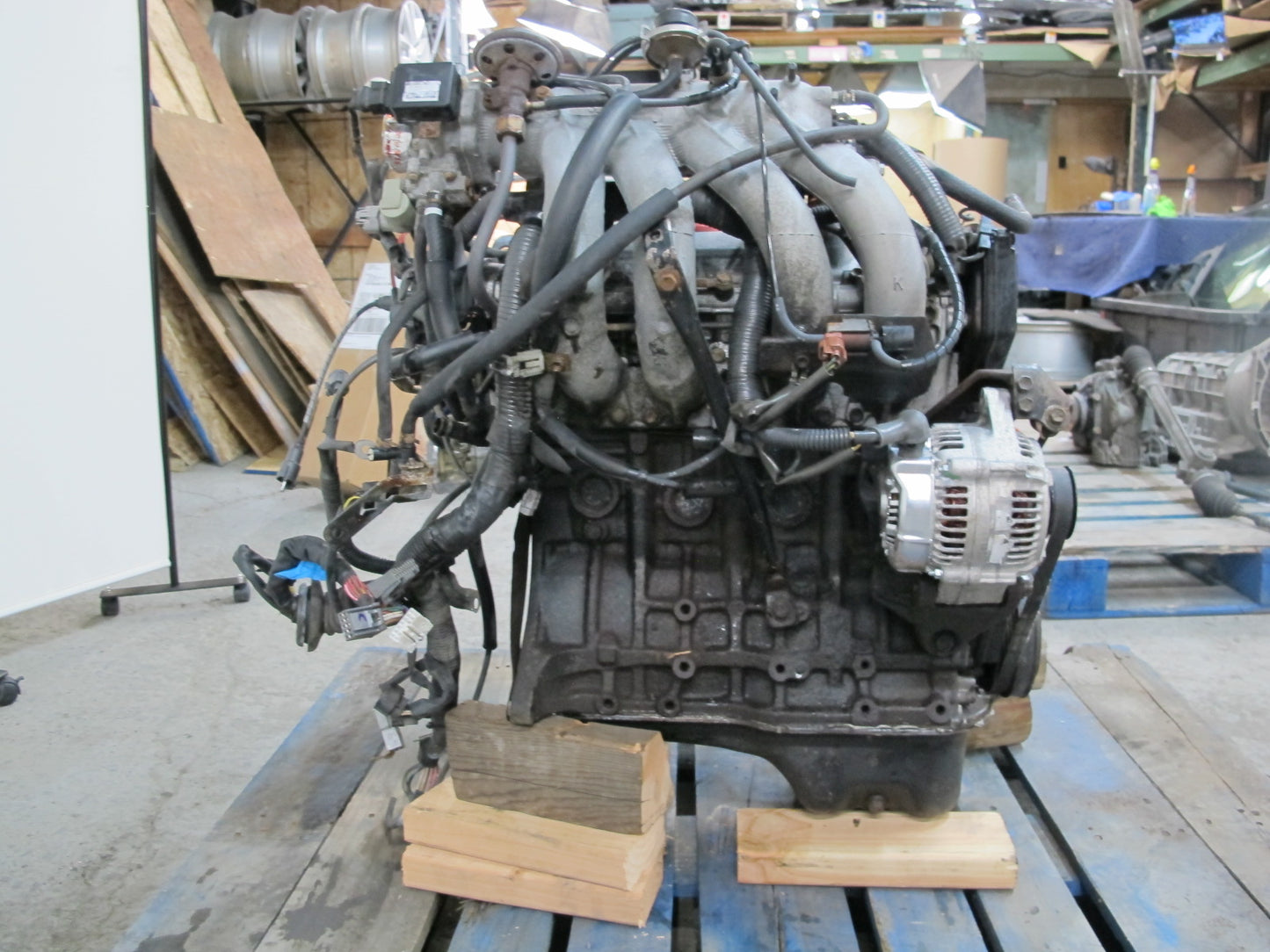 91-92 Toyota SW21L MR2 2.2L 5SFE VIN S 4TH Digit NON Turbo Engine Motor 102k