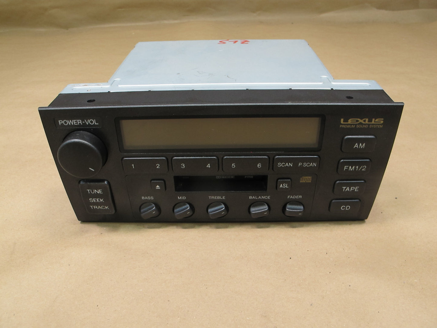 98-00 Lexus UCF20L LS400 Radio Cassette CD Player Receiver Head Unit OEM