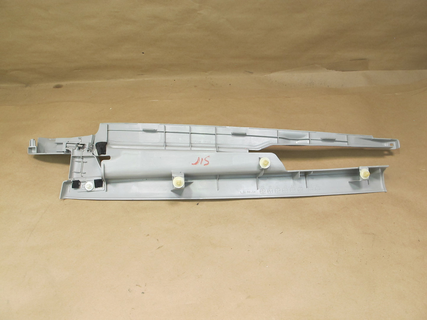 10-15 Lexus IS350 Convertible Rear Right & Left Roof Rail Trim Panel Set OEM