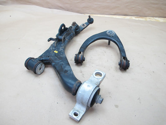 10-15 Lexus IS350 Convertible Front Right Upper Lower Control Arm Set OEM