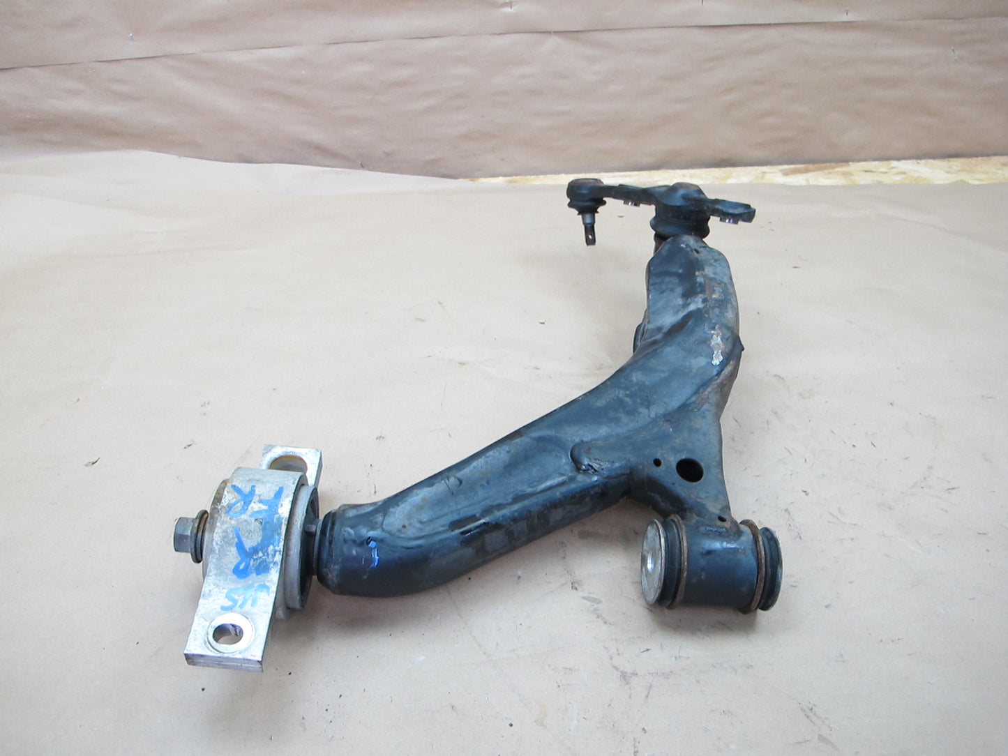 10-15 Lexus IS350 Convertible Front Right Upper Lower Control Arm Set OEM