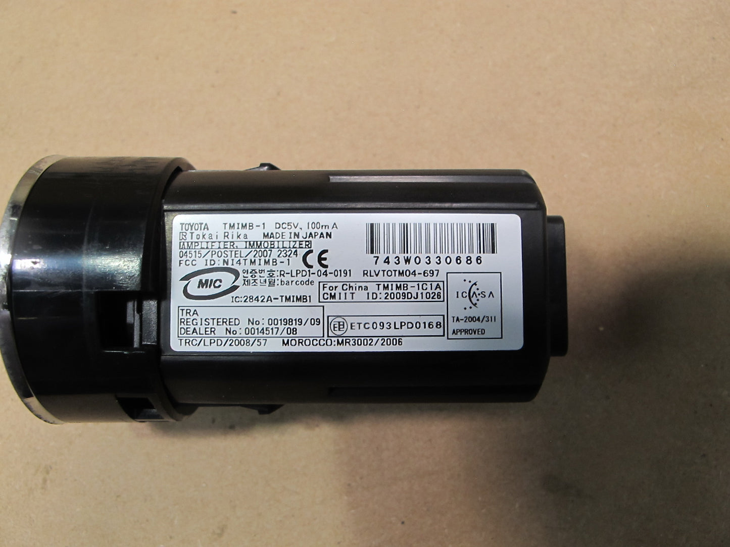 2010 Lexus IS350 Conv ECU Engine Control Module Ignition Door KEY Set OEM