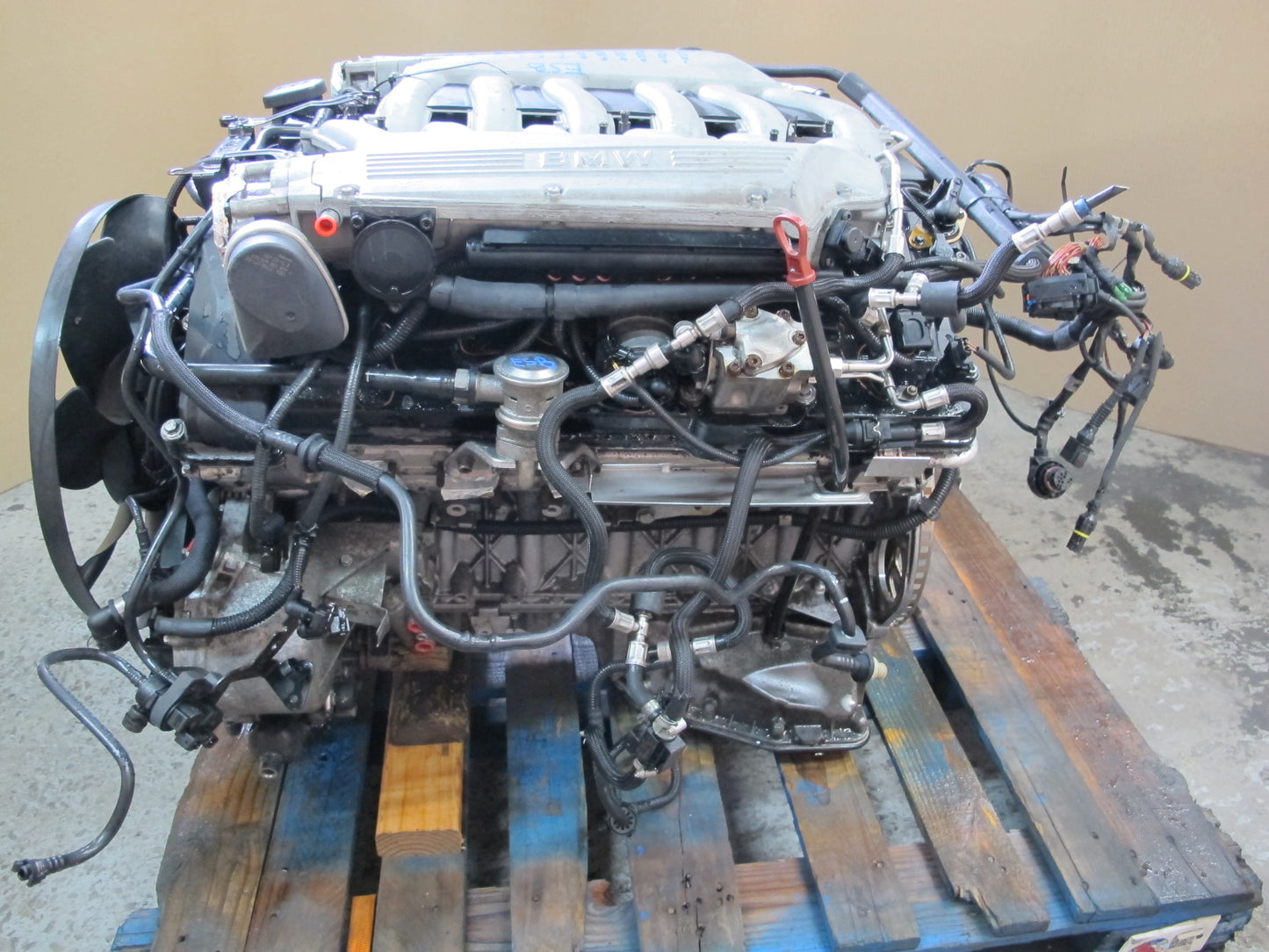 03-08 BMW E65 E66 760i 760Li 6.0L N73 N73B60 Complete Engine Motor 100k Miles