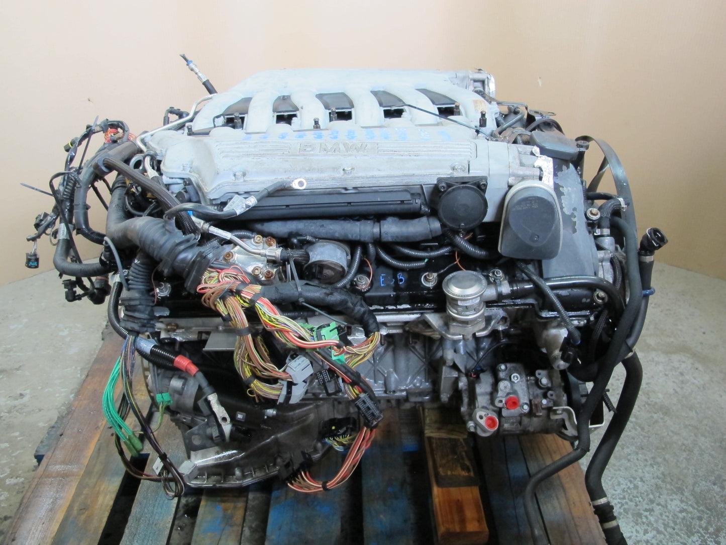 03-08 BMW E65 E66 760i 760Li 6.0L N73 N73B60 Complete Engine Motor 100k Miles