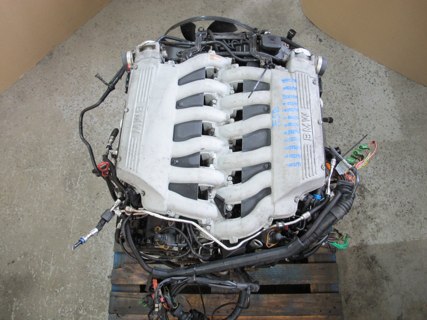 03-08 BMW E65 E66 760i 760Li 6.0L N73 N73B60 Complete Engine Motor 100k Miles