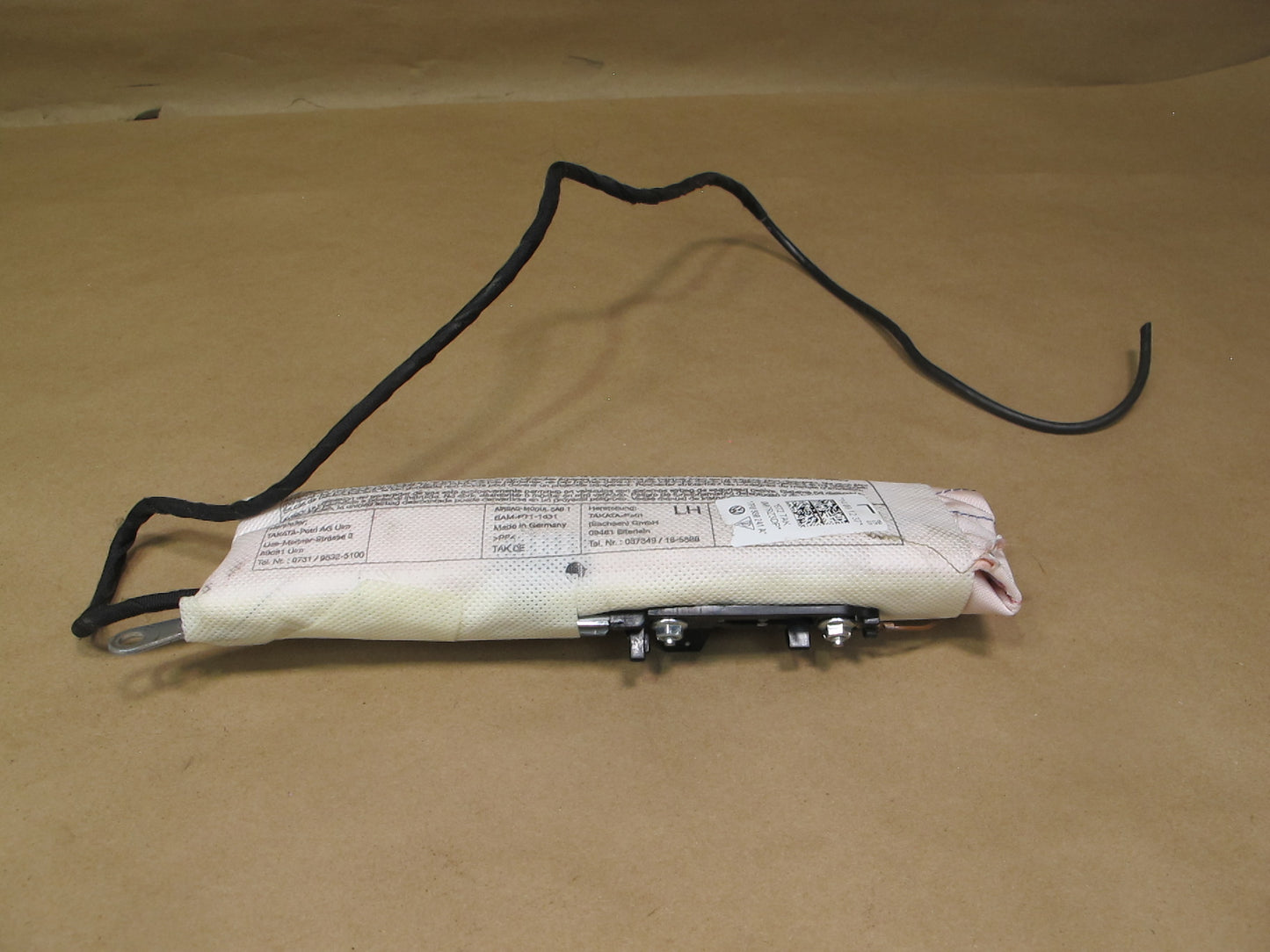 11-18 PORSCHE CAYENNE FRONT LEFT DRIVER SIDE SEAT SRS AIRBAG OEM