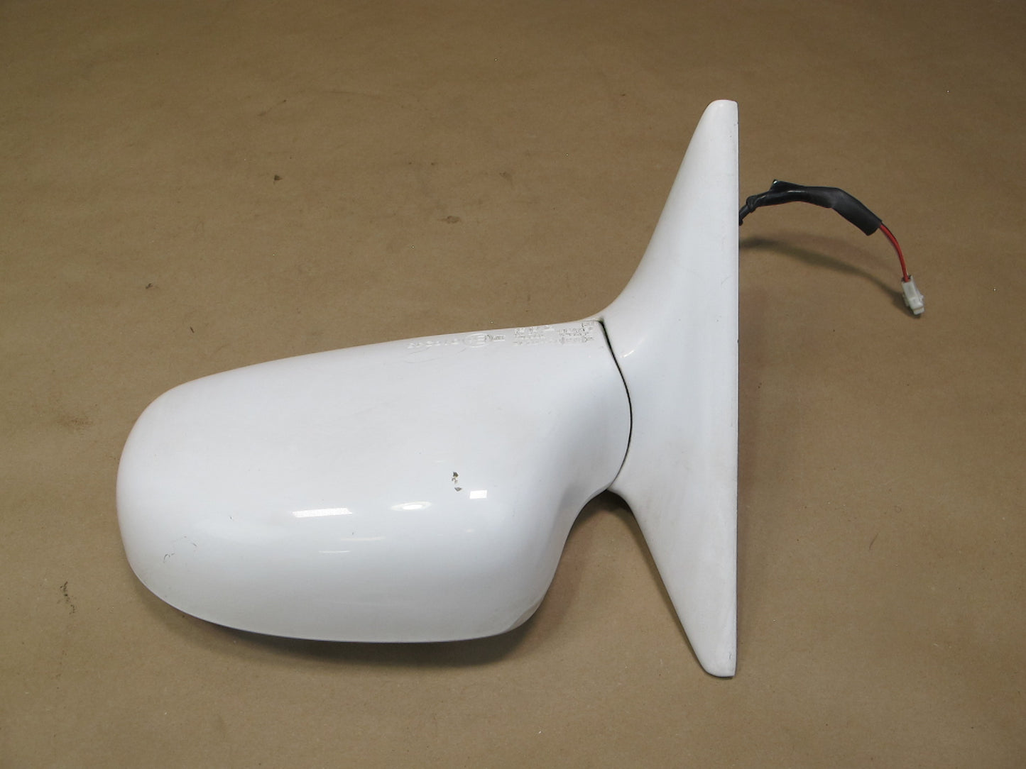 91-95 Toyota SW21L MR2 Left Door Side View Mirror White OEM