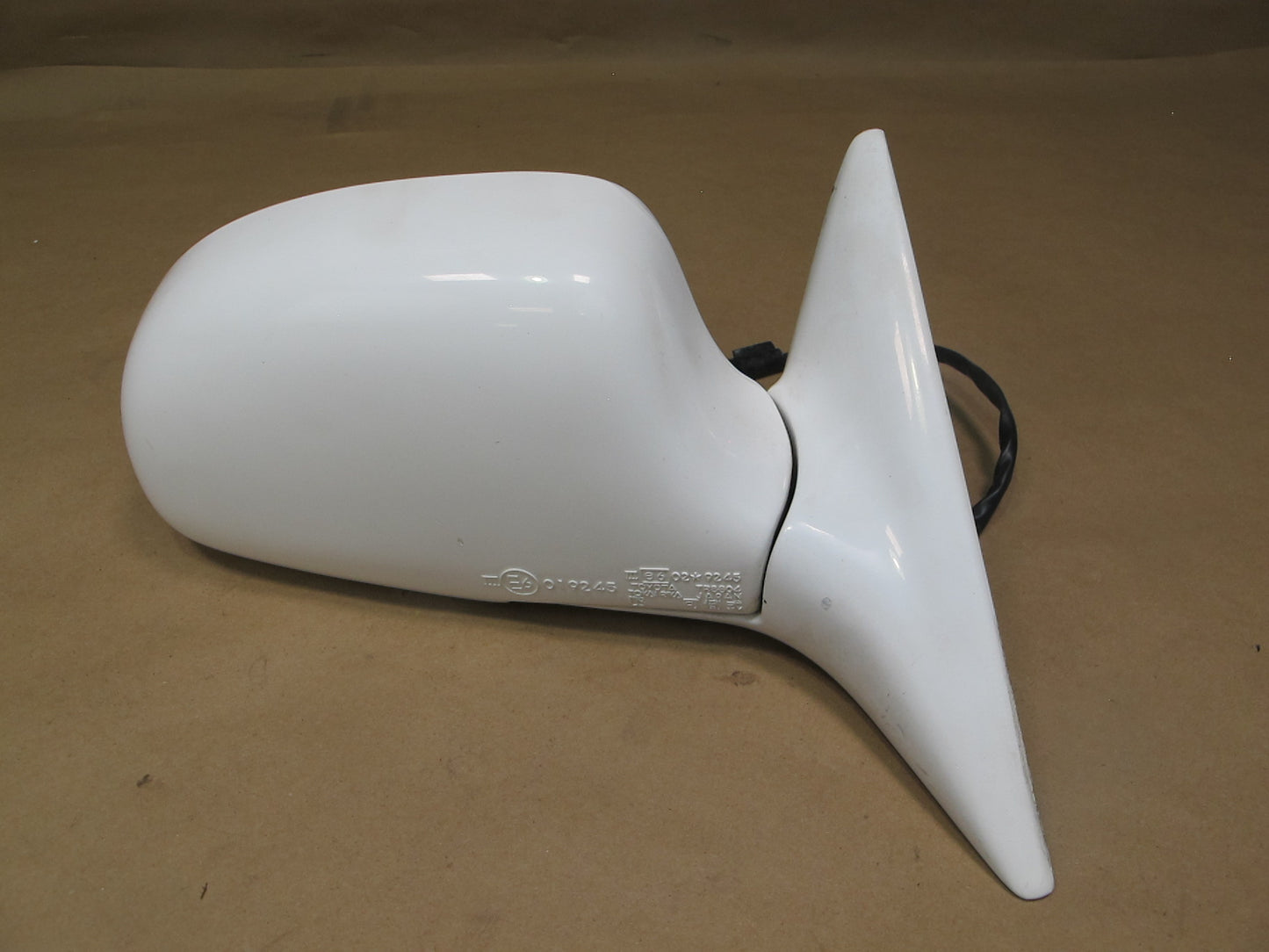 91-95 Toyota SW21L MR2 Right Door Side View Mirror White OEM