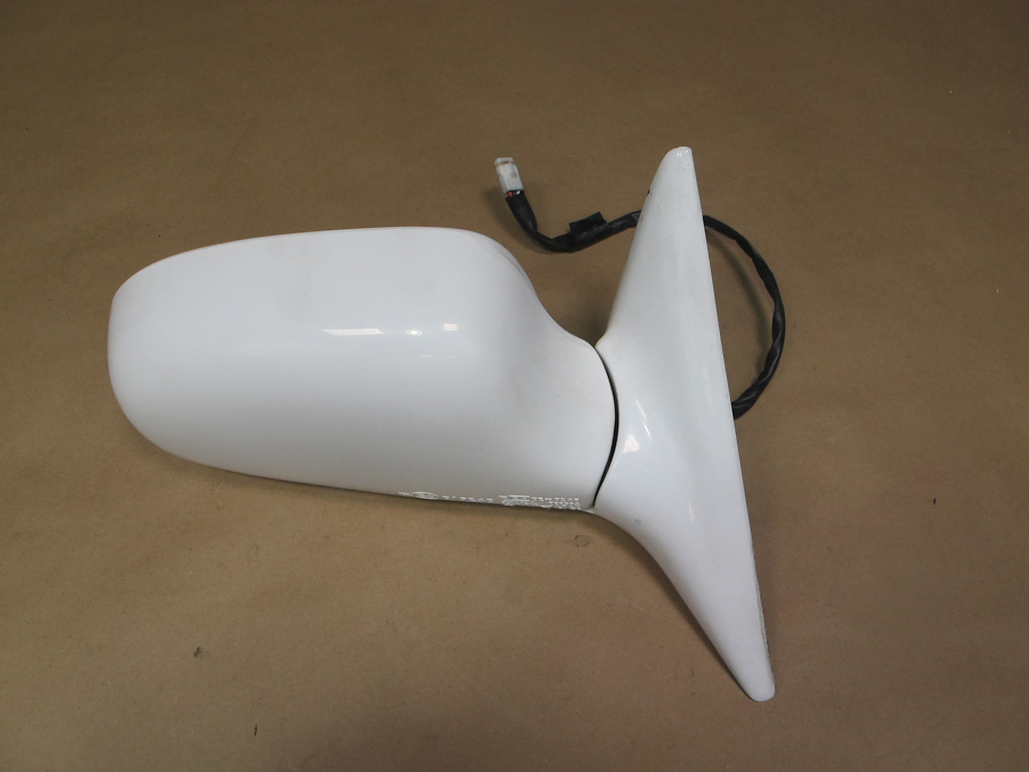 91-95 Toyota SW21L MR2 Right Door Side View Mirror White OEM