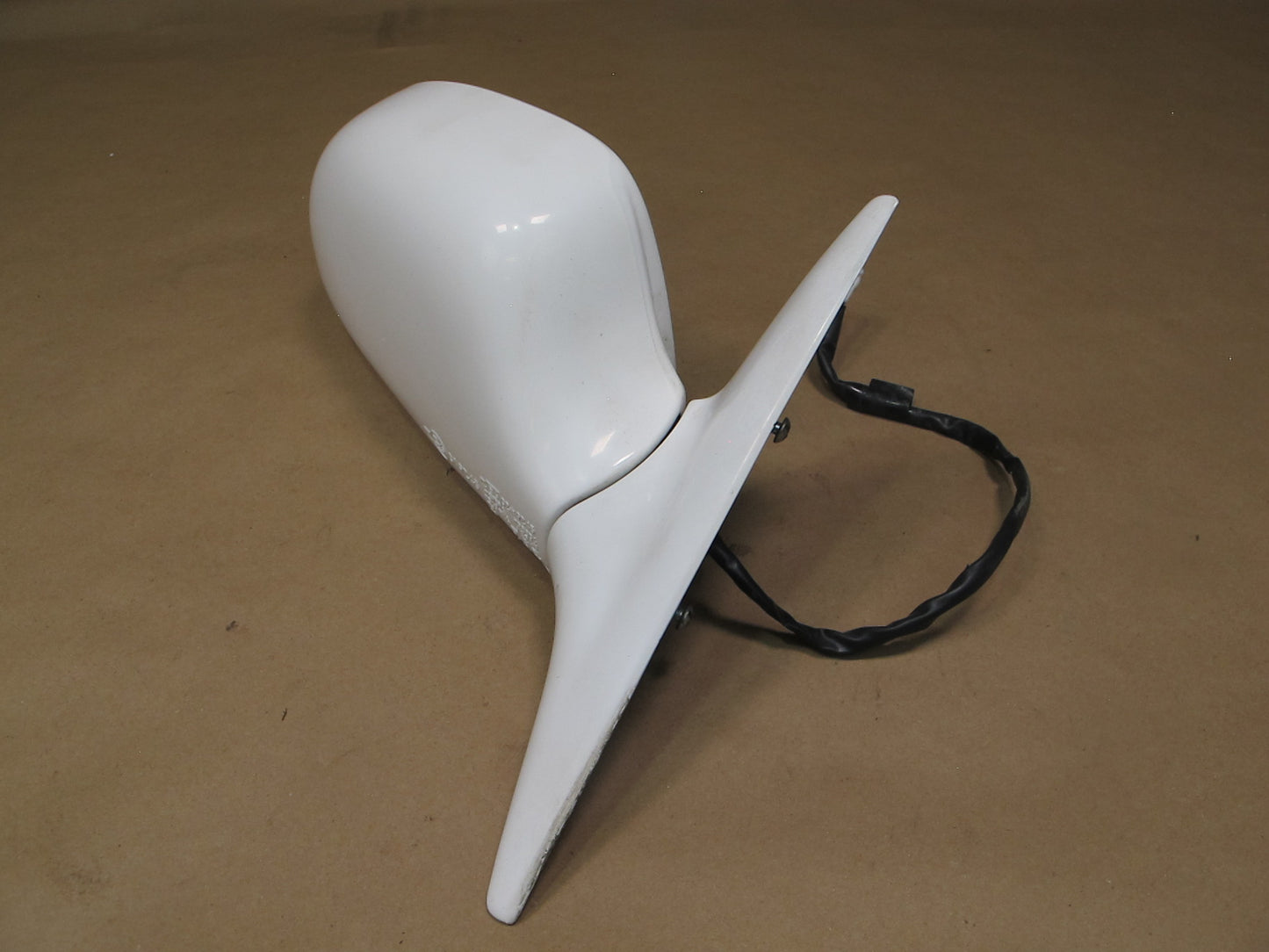 91-95 Toyota SW21L MR2 Right Door Side View Mirror White OEM