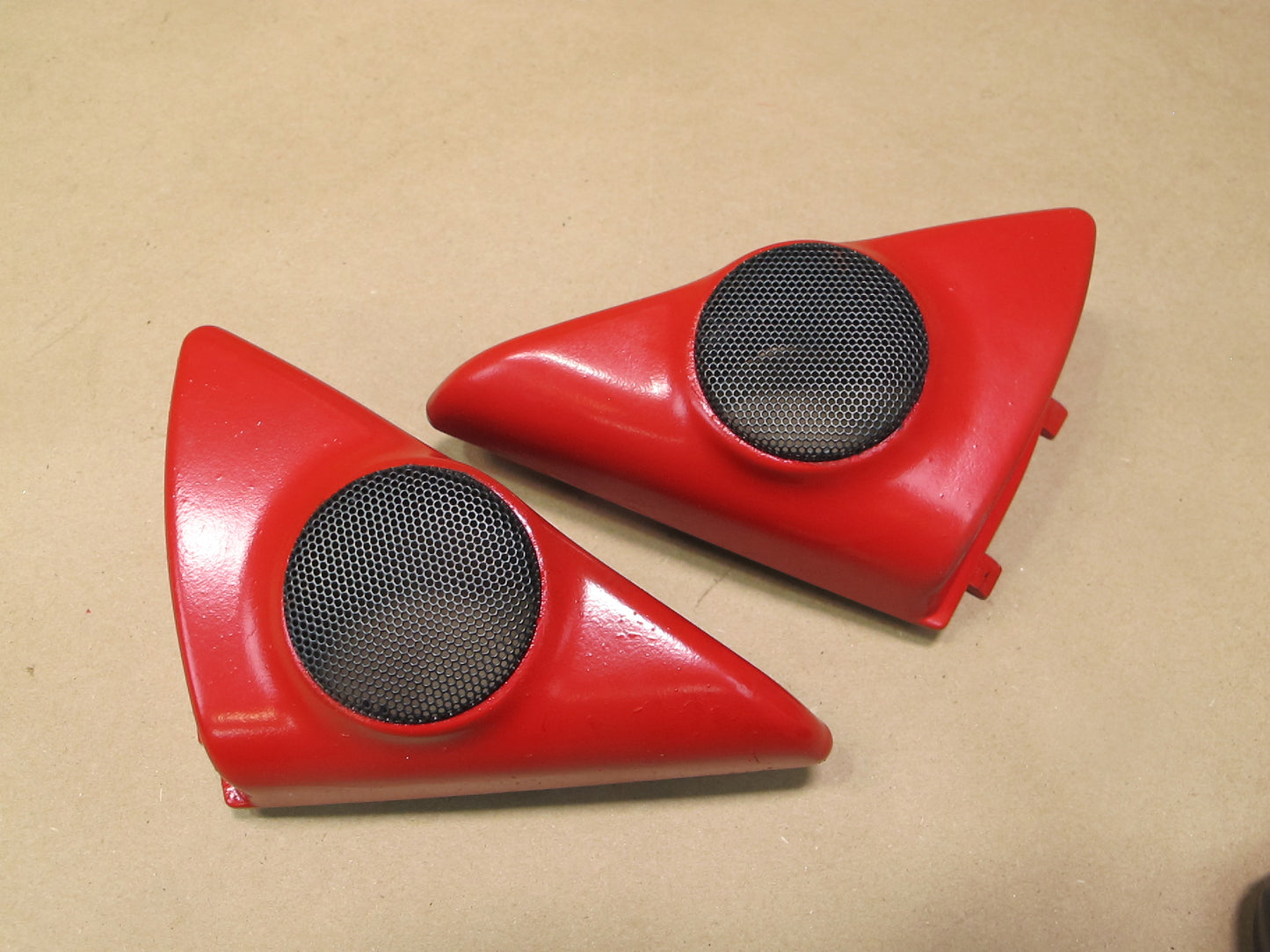 91-95 Toyota SW21L MR2 Set of 2 Left & Right Door Tweeter Cover OEM