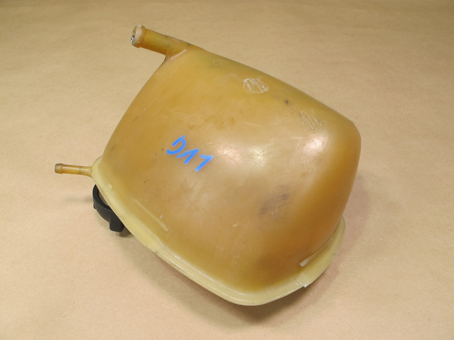 85-89 Volkswagen VW Cabriolet Engine Coolant Reservoir w Cap 191121407 OEM