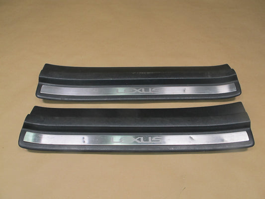 95-00 Lexus UCF20L LS400 Set of 2 Rear Door Step Sill Trim Cover  OEM