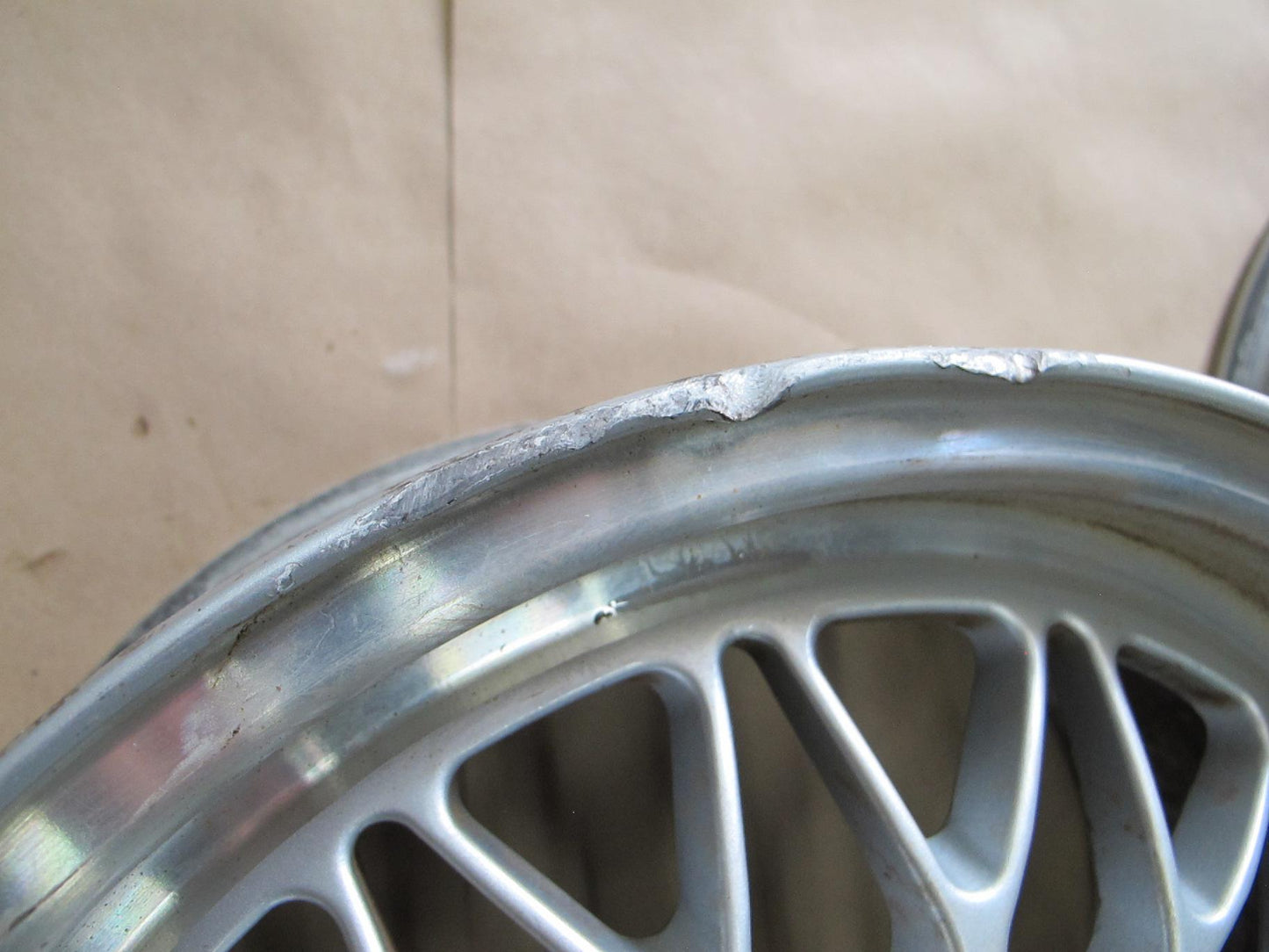 89-91 Mazda FC3S RX7 Set of 4 BBS R15 15" Alloy Wheel Rim 15x6.5 ET40 OEM