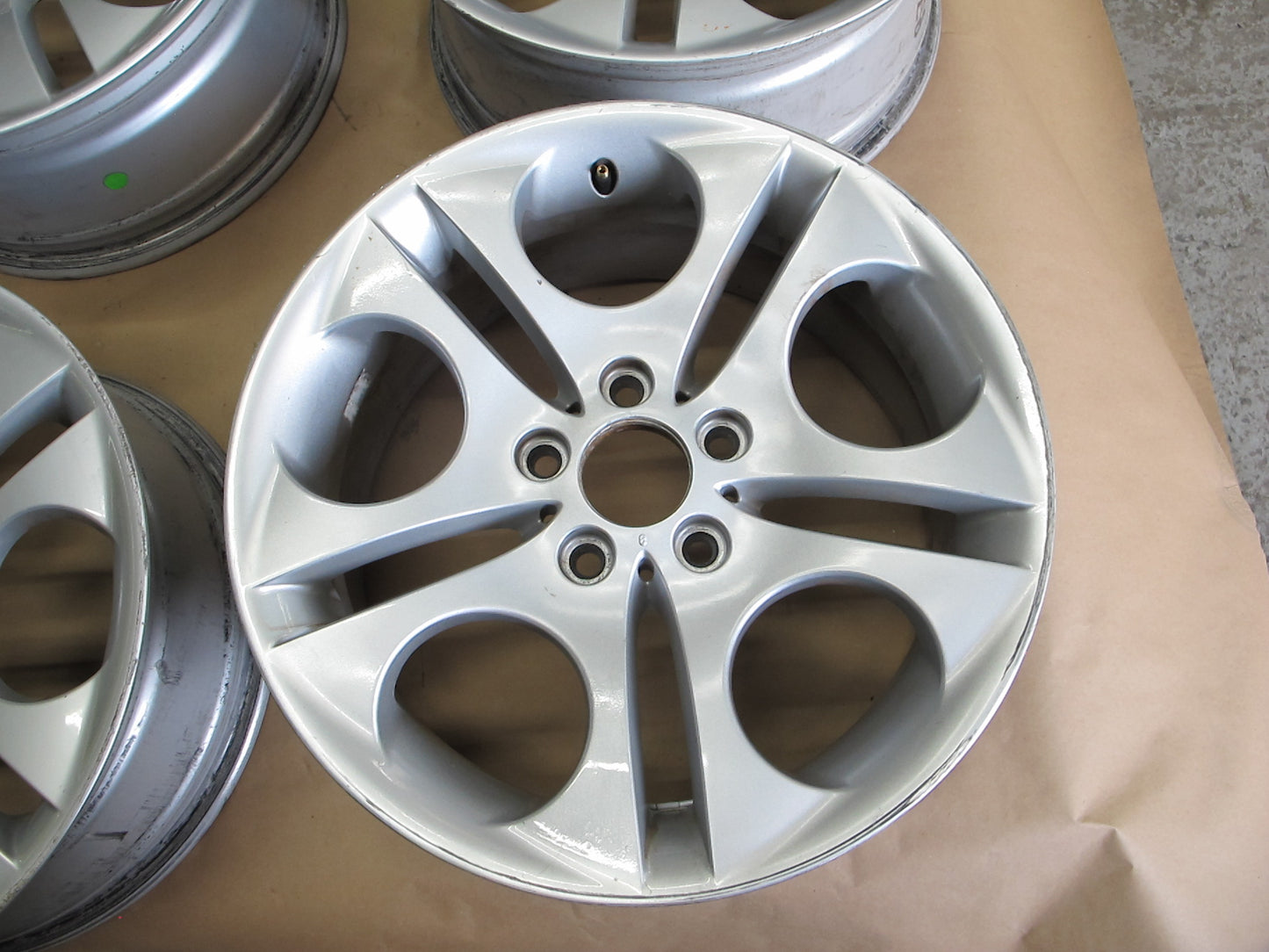 03-08 BMW E86 E85 Z4 Set of 4 Style 107 R18 18" Wheel Rim 18x8J 18x8.5 OEM